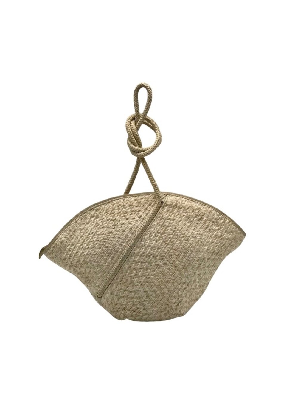 Hamilton Hodge Tan Raffia Straw Shoulder Bag